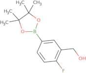 (2-Fluoro-5-(4,4,5,5-tetramethyl-1,3,2-dioxaborolan-2-yl)phenyl)methanol