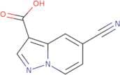 5-Cyanopyrazolo[1,5-a]pyridine-3-carboxylic acid
