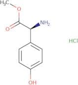 (S)-Methyl 2-amino-2-(4-hydroxyphenyl)acetate HCl ee
