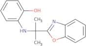 2-{[2-(1,3-Benzoxazol-2-yl)propan-2-yl]amino}phenol
