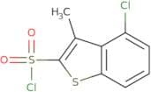 4-Chloro-3-methyl-1-benzothiophene-2-sulfonyl chloride