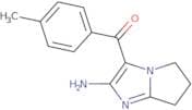 3-(4-Methylbenzoyl)-5H,6H,7H-pyrrolo[1,2-a]imidazol-2-amine