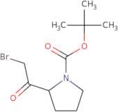 tert-Butyl (2S)-2-(2-bromoacetyl)pyrrolidine-1-carboxylate