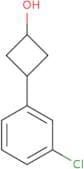 (1S,3S)-3-(3-Chlorophenyl)cyclobutan-1-ol