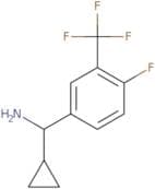 Cyclopropyl[4-fluoro-3-(trifluoromethyl)phenyl]methanamine