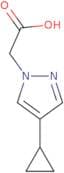 2-(4-Cyclopropyl-1H-pyrazol-1-yl)acetic acid