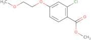 Methyl 2-chloro-4-(2-methoxyethoxy)benzoate