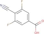 4-Cyano-3,5-difluorobenzoic acid