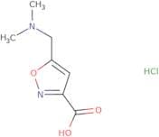 5-[(Dimethylamino)methyl]-1,2-oxazole-3-carboxylic acid hydrochloride