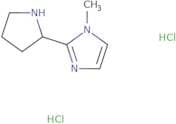 1-Methyl-2-(pyrrolidin-2-yl)-1H-imidazole dihydrochloride