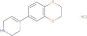 4-(2,3-Dihydro-1,4-benzodioxin-6-yl)-1,2,3,6-tetrahydropyridine hydrochloride