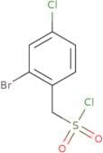(2-Bromo-4-chlorophenyl)methanesulfonyl chloride