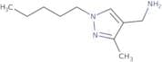 (3-Methyl-1-pentyl-1H-pyrazol-4-yl)methanamine