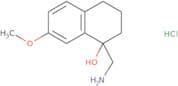 1-(Aminomethyl)-7-methoxy-1,2,3,4-tetrahydronaphthalen-1-ol hydrochloride
