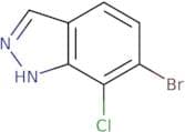 6-Bromo-7-chloro-1H-indazole