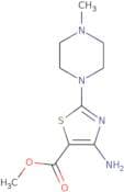 Methyl 4-amino-2-(4-methylpiperazin-1-yl)-1,3-thiazole-5-carboxylate