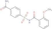 N-(4-Carbamoylbenzenesulfonyl)-2-methoxybenzamide