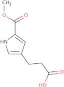 3-(5-(Methoxycarbonyl)-1H-pyrrol-3-yl)propanoic acid