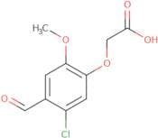 2-(5-Chloro-4-formyl-2-methoxyphenoxy)acetic acid