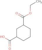 (1R,3S)-3-(Ethoxycarbonyl)cyclohexane-1-carboxylic acid