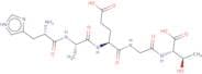 (4S)-4-[(2S)-2-[(2S)-2-Amino-3-(1H-imidazol-4-yl)propanamido]propanamido]-4-[({[(1S,2R)-1-carboxy-…