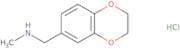 1-(2,3-Dihydrobenzo[b][1,4]dioxin-6-yl)-N-methylmethanamine hydrochloride