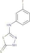 5-[(3-Fluorophenyl)amino]-1,3,4-thiadiazole-2-thiol