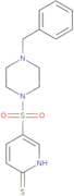 5-[(4-Benzylpiperazin-1-yl)sulfonyl]pyridine-2-thiol