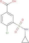 4-Chloro-3-(cyclopropylsulfamoyl)benzoic acid