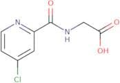2-{[(4-Chloro-2-pyridinyl)carbonyl]amino}-acetic acid