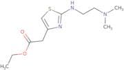 Ethyl 2-(2-{[2-(dimethylamino)ethyl]amino}-1,3-thiazol-4-yl)acetate