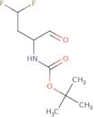 tert-Butyl N-(4,4-difluoro-1-oxobutan-2-yl)carbamate