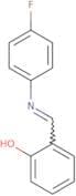 2-[(E)-[(4-Fluorophenyl)imino]methyl]phenol