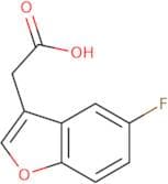 2-(5-Fluoro-1-benzofuran-3-yl)acetic acid
