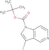 Tert-Butyl 3-Iodo-1H-Pyrrolo[3,2-C]Pyridine-1-Carboxylate