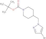 1-Boc-4-[(4-bromo-1H-pyrazol-1-yl)methyl]piperidine