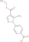 4-[4-(Ethoxycarbonyl)-5-methyl-1H-pyrazol-1-yl]benzoic acid