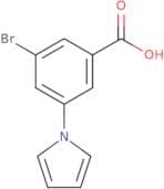 3-Bromo-5-(1H-pyrrol-1-yl)benzoic acid