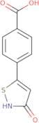 4-(3-Oxo-2,3-dihydro-1,2-thiazol-5-yl)benzoic acid