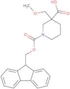1-{[(9H-Fluoren-9-yl)methoxy]carbonyl}-3-(methoxymethyl)piperidine-3-carboxylic acid