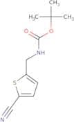 tert-Butyl N-[(5-cyanothiophen-2-yl)methyl]carbamate