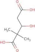 3-Hydroxy-2,2-dimethylpentanedioic acid