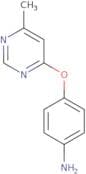 4-[(6-Methylpyrimidin-4-yl)oxy]aniline