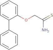 2-(2-Phenylphenoxy)ethanethioamide