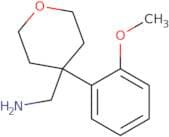 [4-(2-Methoxyphenyl)oxan-4-yl]methanamine