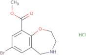 Methyl 7-bromo-2,3,4,5-tetrahydro-1,4-benzoxazepine-9-carboxylate hydrochloride