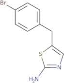 5-[(4-bromophenyl)methyl]-1,3-thiazol-2-amine