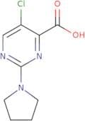5-Chloro-2-(pyrrolidin-1-yl)pyrimidine-4-carboxylic acid