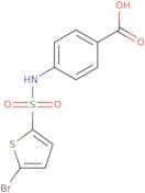 4-(5-bromothiophene-2-sulfonamido)benzoic acid