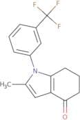 2-Methyl-1-[3-(trifluoromethyl)phenyl]-4,5,6,7-tetrahydro-1H-indol-4-one